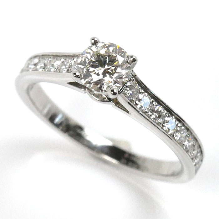 CARTIER カルティエ Pt950プラチナ ソリテール1895 リング・指輪 N4161149 ダイヤモンド0.36ct 8.5号 49 3.2g レディース 中古 美品 98,450円