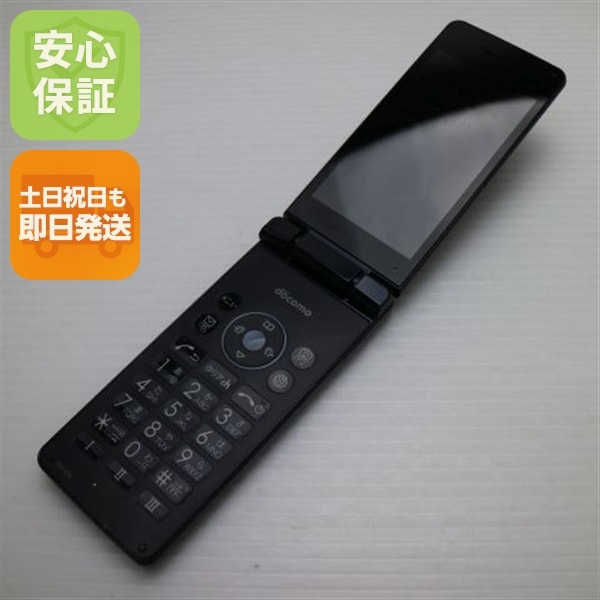 美品 SH-02L AQUOS ケータイ ブラック ガラケー 29