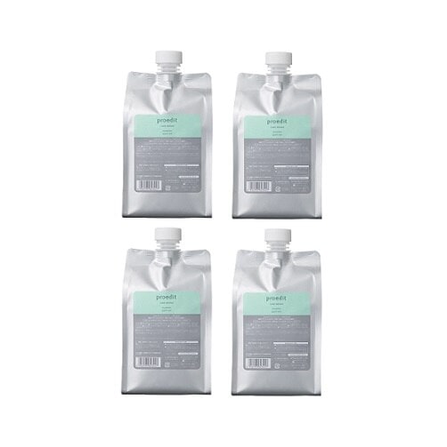 【4個セット】プロエディット ケアワークス シャンプー 1000ml レフィル ソフトフィット 9,010円