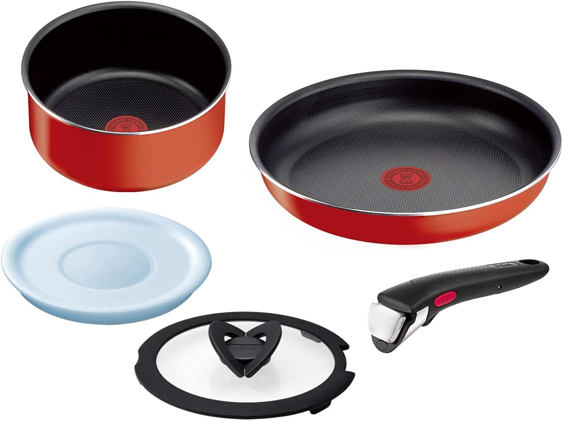 ティファール T-fal インジニオパプリカレッドセット5