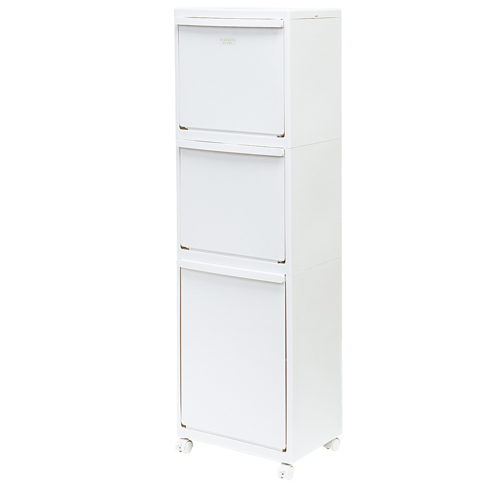 ベストコ ELP-3531 PROPRET＆#201×e-LABO　多段分別　3段/ホワイト ELP3531