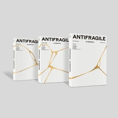 [MEGA] [3種セット] LE SSERAFIM - [ANTIFRAGILE] 2nd Mini Album 3 VERSION SET