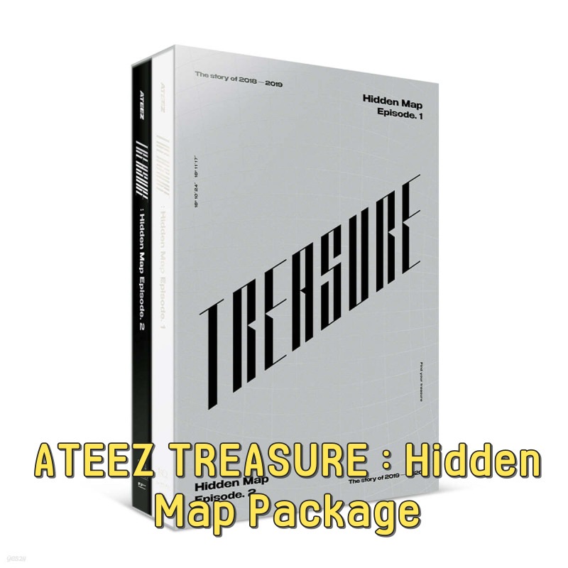 ATEEZ TREASURE : Hidden Map Package