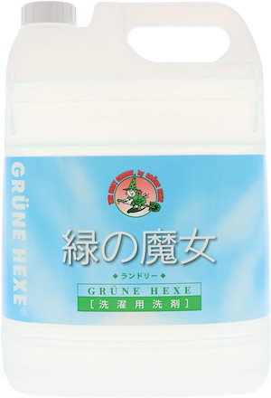ミマスクリーンケア 大容量 緑の魔女ランドリー 洗濯用洗剤 5L 業務用