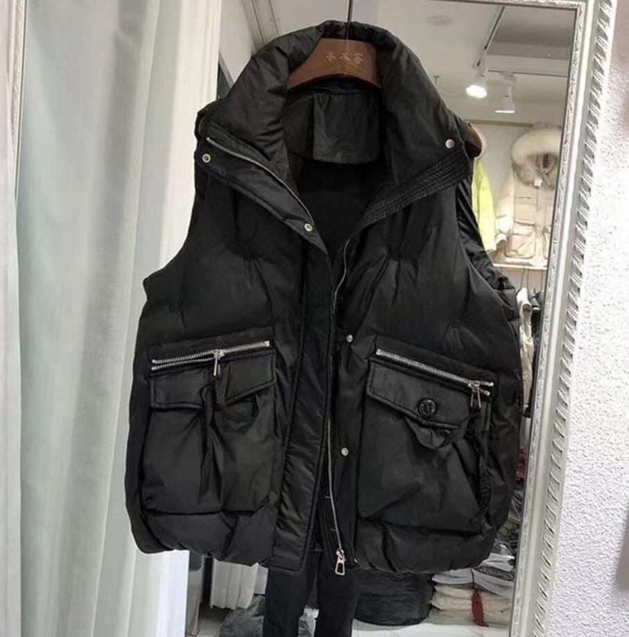 の新作ダウンコットンベスト韓国版コート洋風ベスト
