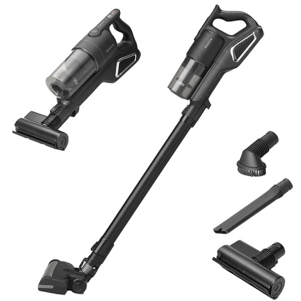 MAXZEN 掃除機 コードレス 2WAYコードレススティッククリーナー 大容量バッテリー 自走式 簡単操作 紙パック不要 水洗いOK スティック ハンディ 充電式 収納 軽量 リチウムイオン サイク