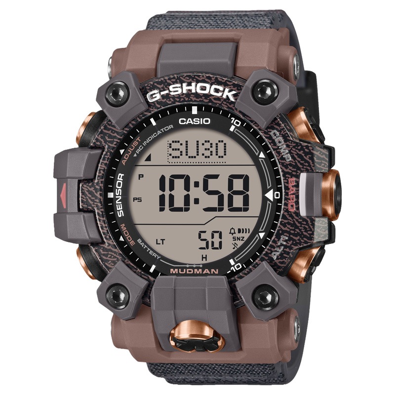 CASIO カシオ G-SHOCK GW-9502KJ-8JR EARTHWATCHコラボ カバモチーフ MUDMAN 電波ソーラー 20気圧防水
