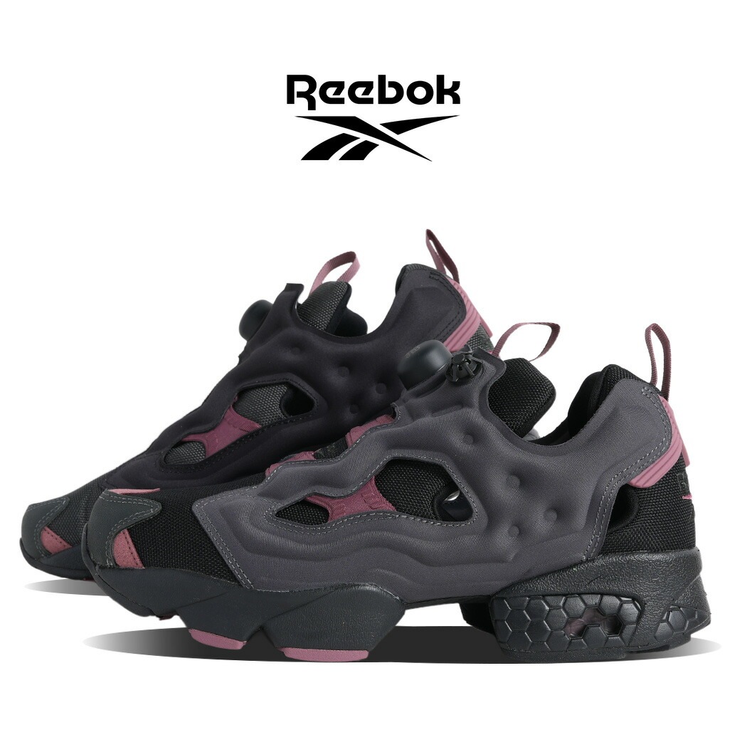 REEBOK リーボック インスタ ポンプフューリー 94 スニーカー INSTAPUMP FURY 94 BLACK ( ブラック 黒 グレー ピンク メンズ レディース ウィメンズ 1002484