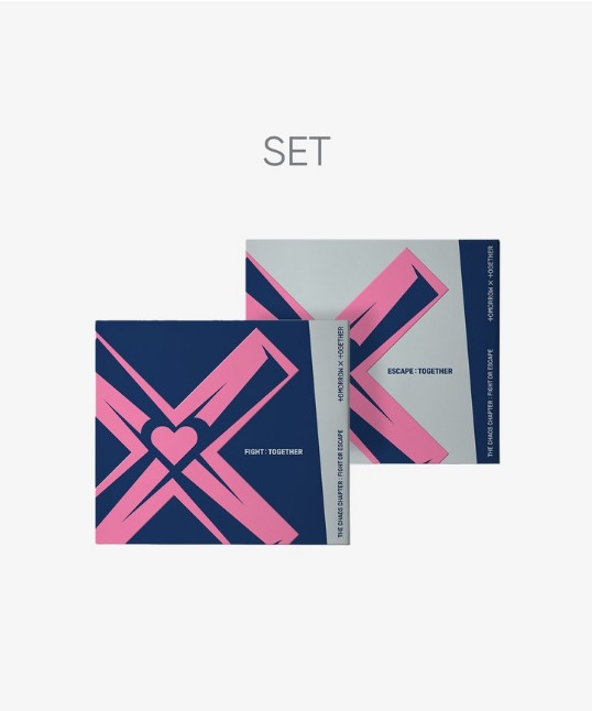 [正品] TOMORROW X TOGETHER - The Chaos Chapter: FIGHT OR ESCAPE(TOGETHER ver.) (Set)