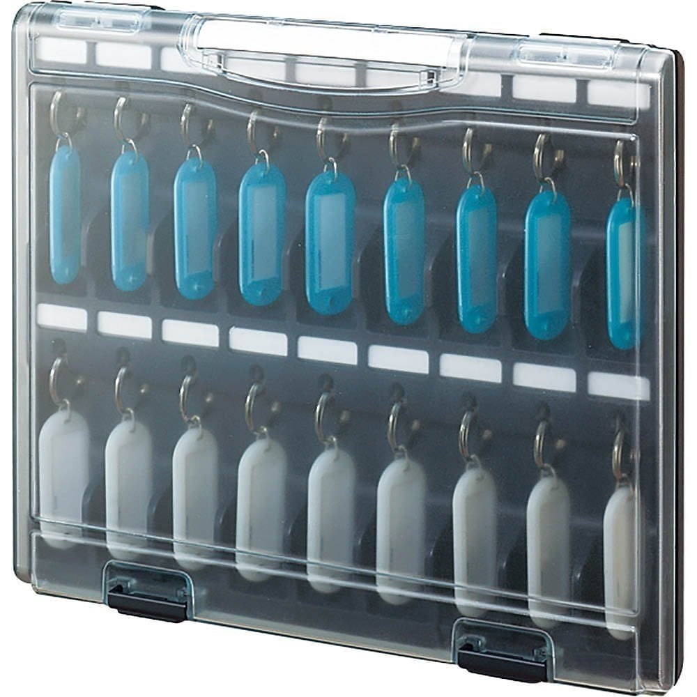 （まとめ買い）キーファイル 透明 KFB-A4T [x3]