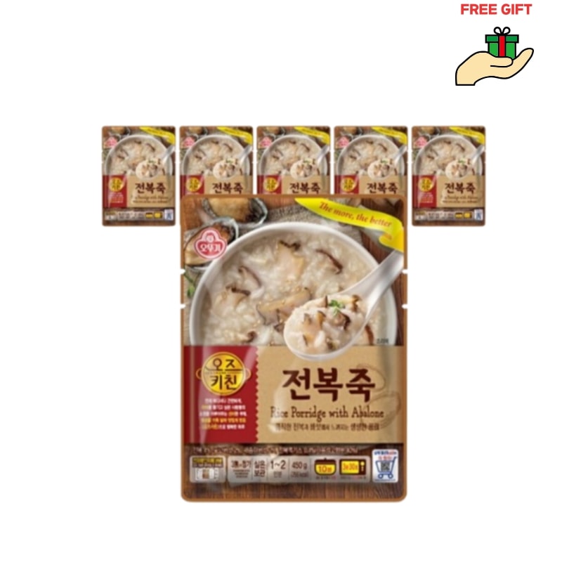 オズキッチン あわび粥 450g×6個セット／韓国式おかゆ