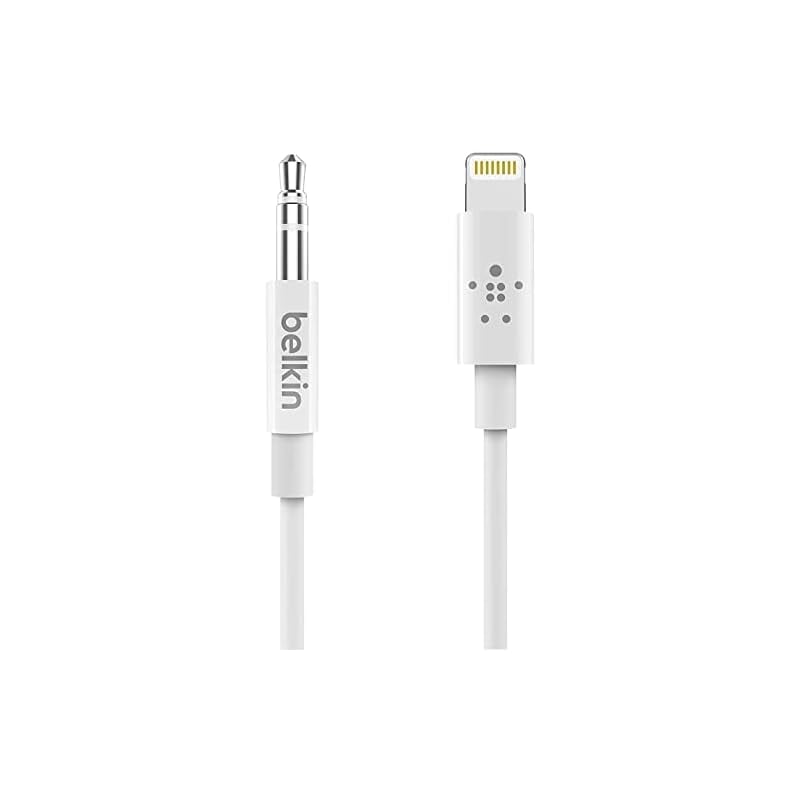 Belkin ライトニング to 3.5mm オーディオケーブル 1.8m ホワイト AV10172BT06-WHT-A