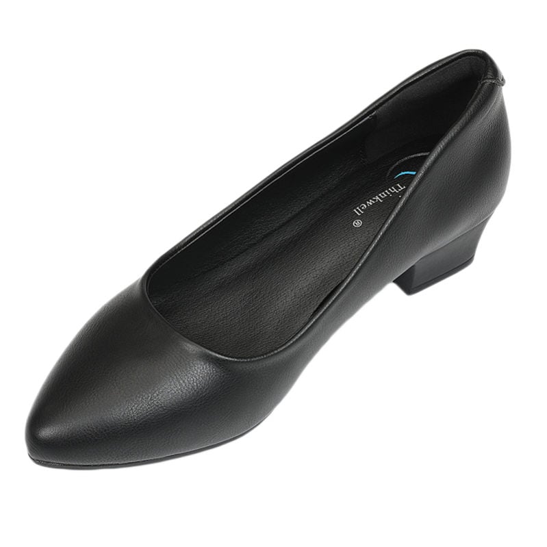 777円OFFクーポン レディースパンプス 革靴 女性靴 フライトシューズ ローヒール シューズ レザー 通勤 オフィス靴 立ち仕事 大きいサイズ 撥水加工 ハイヒール 太めヒール クッション性 走れ