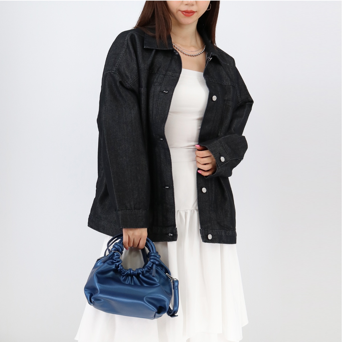 Jolly 2405-016-010400 ミニバッグ ショルダーバッグ ハンドバッグ 2way レディース クロスボディ ポシェット メタリック