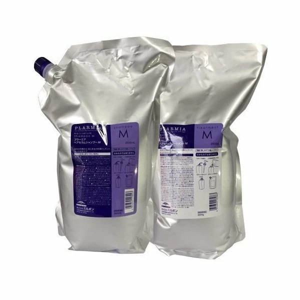 プラーミアヘアセラムシャンプーM 2500ml トリートメントM 2500g 詰替えセット