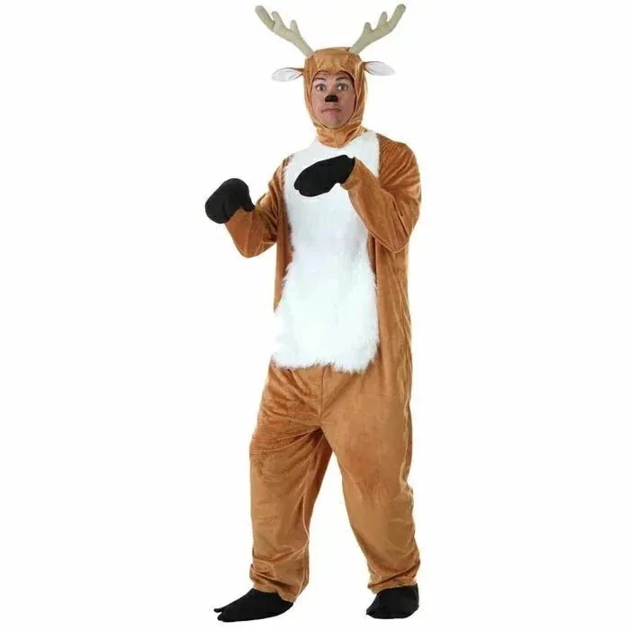 ハロウィン 衣装 大人用 鹿 トナカイ 動物 アニマル 全身 ハロウィン コスプレ ハロウィン コスチューム メンズ ハロウィーン 衣装 ハロウィン衣装 イベント