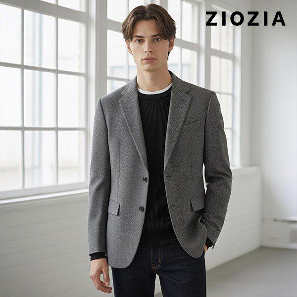 [] メランジグレーカジュアルセットアップジャケット S (AAD4KG1603_MGR)