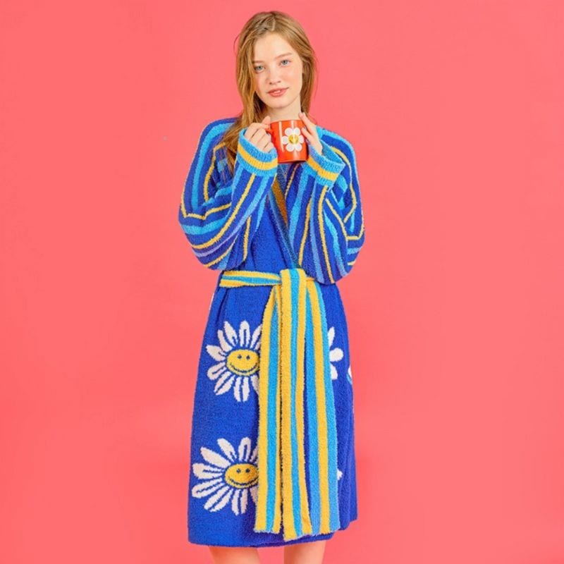 WIGGLE WIGGLE / Classic Smile Lounge robe / ラウンジ·ローブ