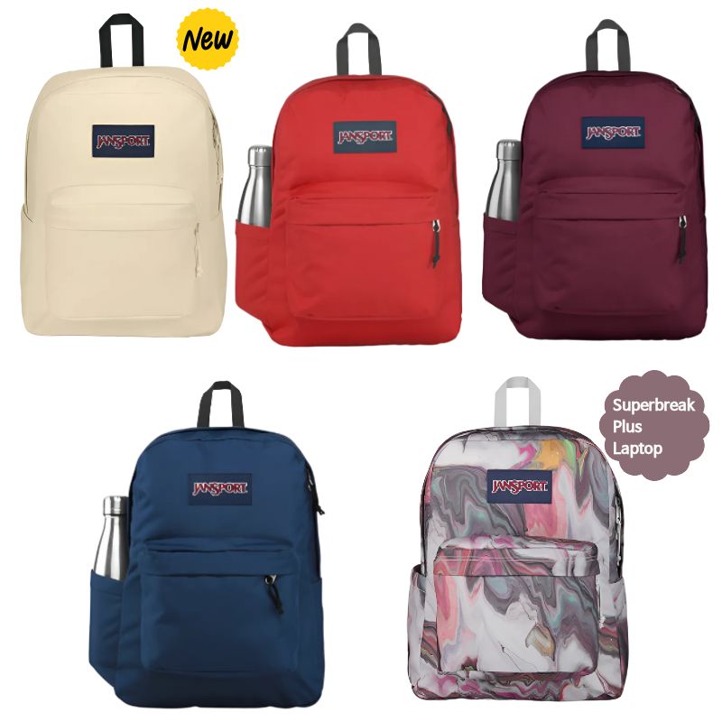 Super break スーパーブレイク バックパック 全5種 選べる1点 旅行・通学・通勤 サイドボトルポケット 26L 軽量約300g