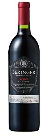 ［カリフォルニア/赤/ミディアムボディ］ベリンジャー カリフォルニア ファウンダースエステート メルロー 赤 750ml12本【北海道東北四国九州沖縄県