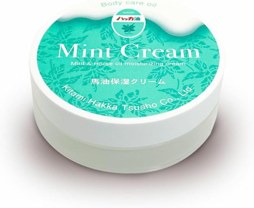 北見ハッカ通商 ミントクリーム80g ミント入り馬油