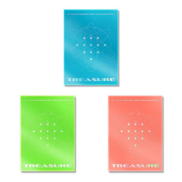 [未開封新品] (アンブルset Blue+Green+Orange) トレジャー (TREASURE) / 1st ALBUM THE FIRST STEP : TREASURE EFFECT