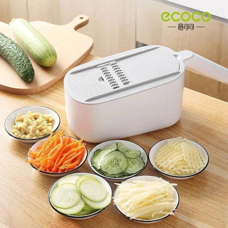 高価値1台7役多機能千切り スライサー 野菜カッター みじん切り 多機能 キッチンスライサー 野菜調理器セ