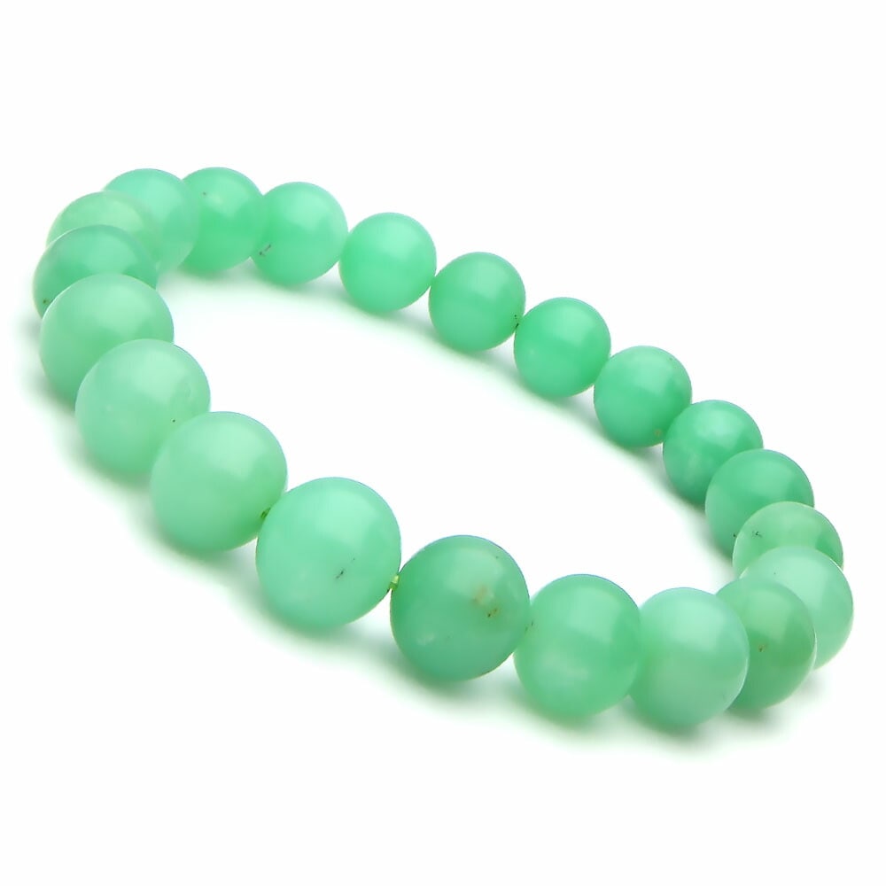 クリソプレーズ ブレスレット 10mm パワーストーン ブレスレット メンズ レディース 天然石 数珠 アクセサリー メンズブレスレット レディースブレスレット パワーストーンブレ hh000176