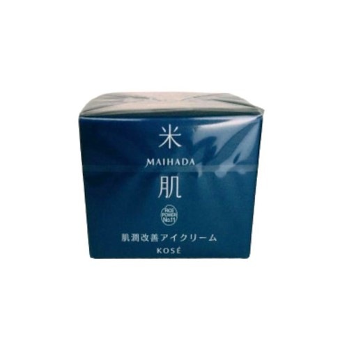 MAI HADA(マイハダ) 肌潤改善アイクリーム 15g スパチュラ付き 薬用アイクリーム 医薬部外品 無香料 無着色 弱酸性 集中ケア 高密封ラッピング処方 コーセー