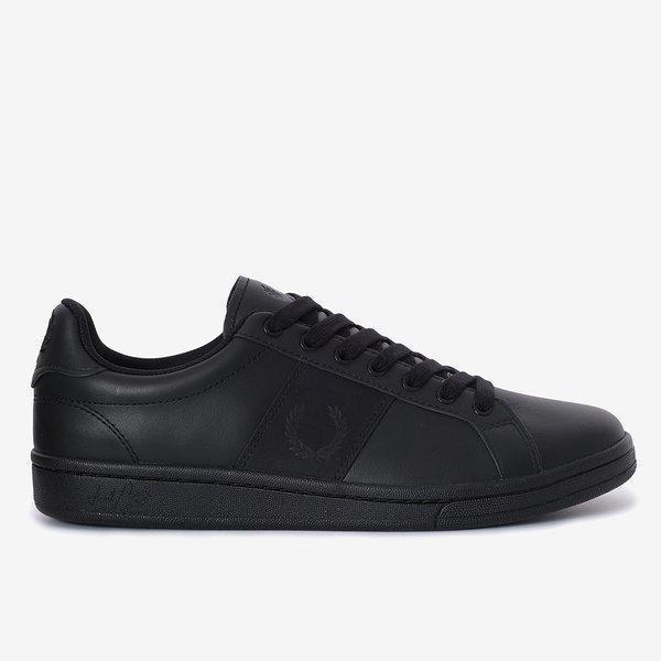 [B721 レザー/ブランド ヌバック] FRED PERRY 男性 スエード スニーカー SFPM2336301-102
