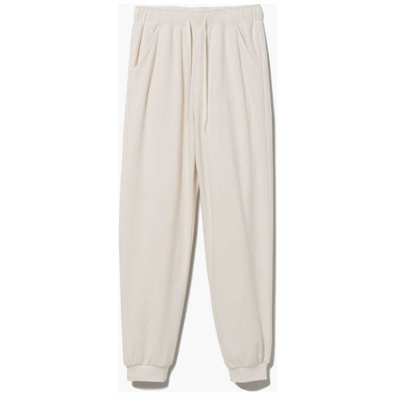 TENTIAL　レディース ジョガーパンツ-23FW(Sサイズ) BAKUNE(バクネ) オフホワイト　100215000009