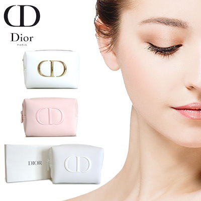 Qoo10 Dior コスメポーチ化粧品小物入れ 海外免税店ノ バッグ 雑貨