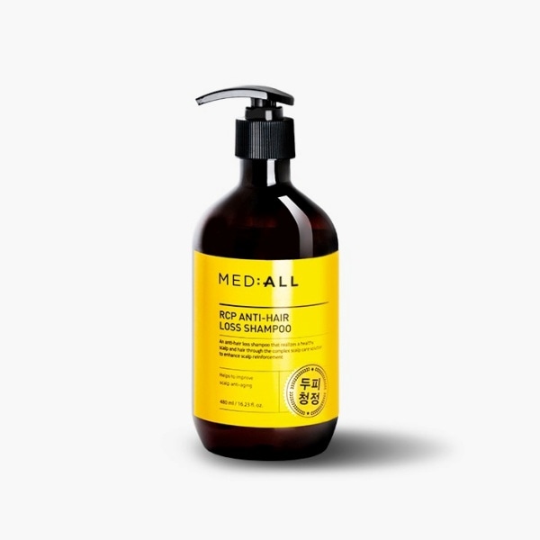 MED:ALL 頭皮改善 抜け毛防止 脱毛緩和 天然 オイル 韓国 弱酸性 シャンプー 300ml
