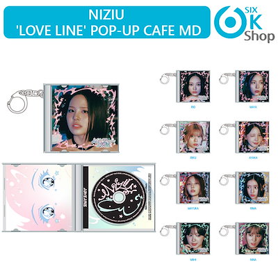 Niziu LOVE LINE ポップアップ カフェ ポラロイド コースター Qoo10] JYP Entertainment [公式] NiziU Korea 2nd