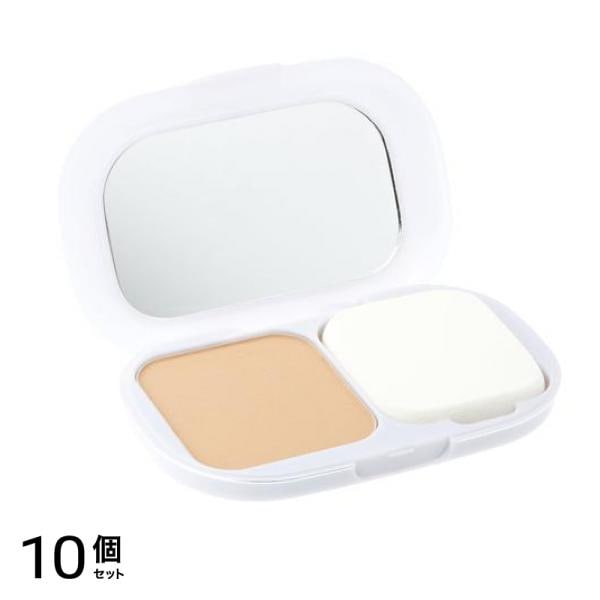 NOAH ノア UVホワイトパウダーファンデーションEX オークル41 スポンジ・鏡付き 10.5g 10個セット