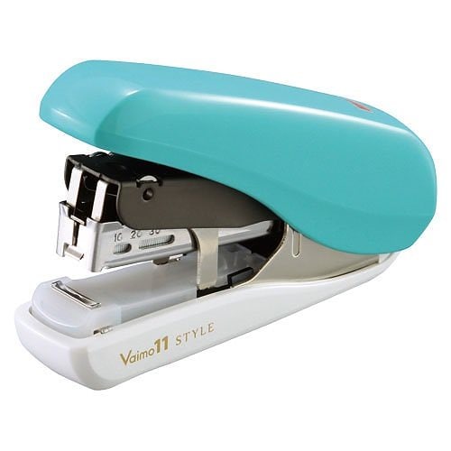 （まとめ買い）フラットホッチキス バイモ11 スタイル ブルー HD-11FLSK/B2 [x3]