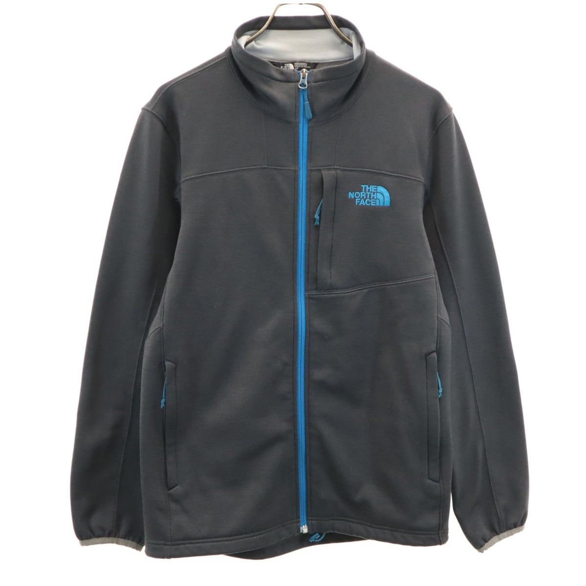 ソフトシェル ジャケット S チャコールグレー メンズ 古着