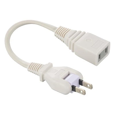 他サイト： HS-T1015SP22 [延長コード15cm フリープラグ ホワイト]の商品画像