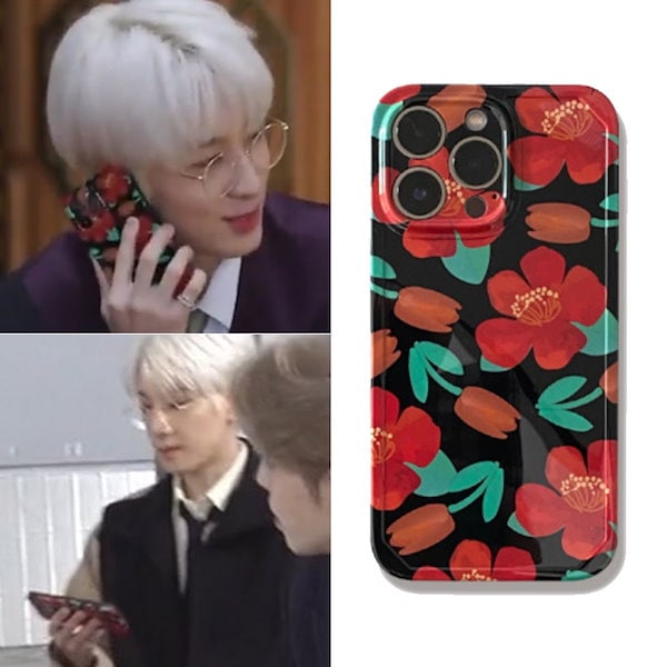 SEVENTEEN セブチ ボンボンイ iPhoneケース SEVENTEEN 公式グッズ BONGBONGEE x MUZIK TIGER フォンタブ
