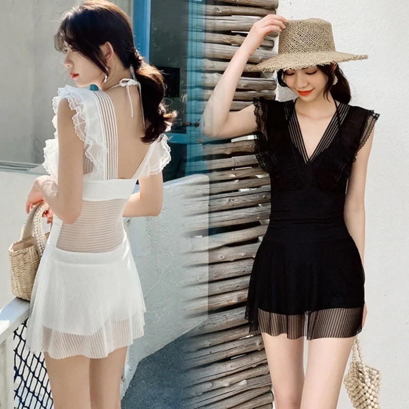 高質感 上品 水着 レディース セクシー Vネック美背 水着 ビキニ 着痩せ 体型カバーオールインワン水着 韓国ファッション ワンピース水着 海水浴 旅行海边ラッシュガード母の日30%までに制限