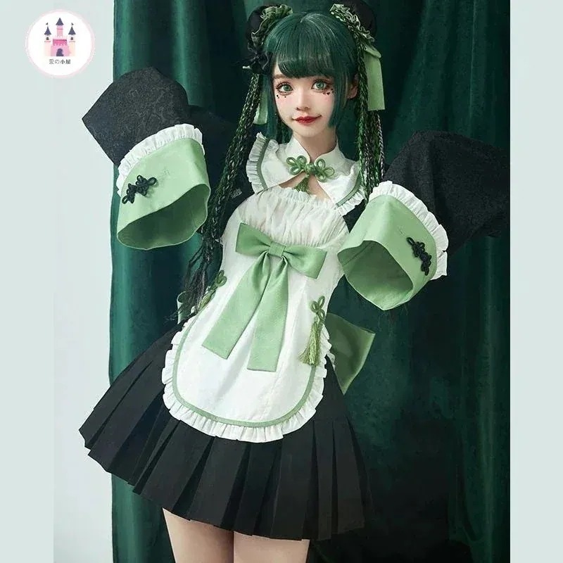 2025年新作店長おすすめ！今だけ圧倒的販売 桜姫ロリータオリジナルデザイン竹歳団ロリータデイリーライトスカートワンピース大全セット