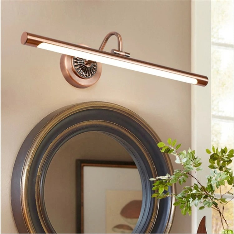 洗面照明 洗面所照明 洗面鏡照明 鏡前照明 45.5cm LED ブラケットライト 壁掛けライト レトロ 壁掛け照明 アンティーク ブラケット照明 ウォールライト おしゃれ 照明器具 室内照明