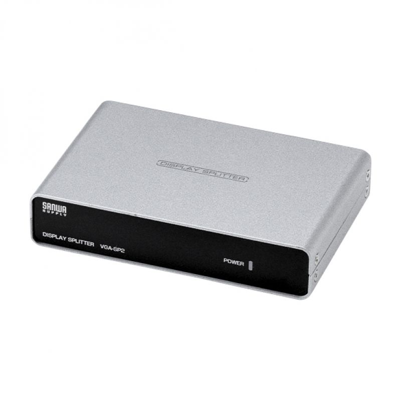 高性能ディスプレイ分配器 2分配 VGA-SP2