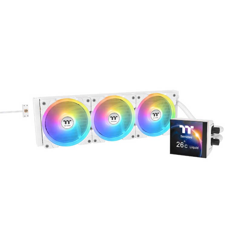 THERMALTAKE　MAGFloe 360 Ultra Snow Edition All-In-One Liquid Cooler System　CL-W433-PL12SW-A