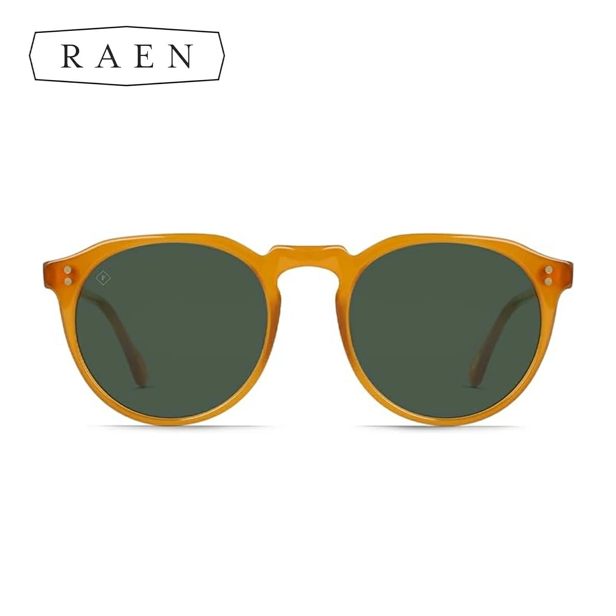 レーン レイン サングラス メンズ レディース レミー 52 ハニー Green Polar アイウェア ラウンド型 ボストン イエロー グリーン アイウェア カリフォルニアブランド UVカット