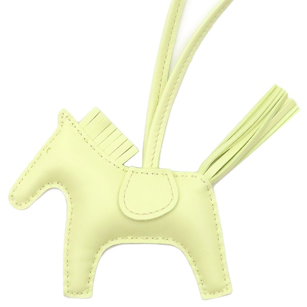 エルメス HERMES バッグチャーム ロデオPM アニューミロ ジョーヌミルトン 新品 未使用 黄色 単色 ソーイエロー W刻印(2024年製) 【箱】【中古】