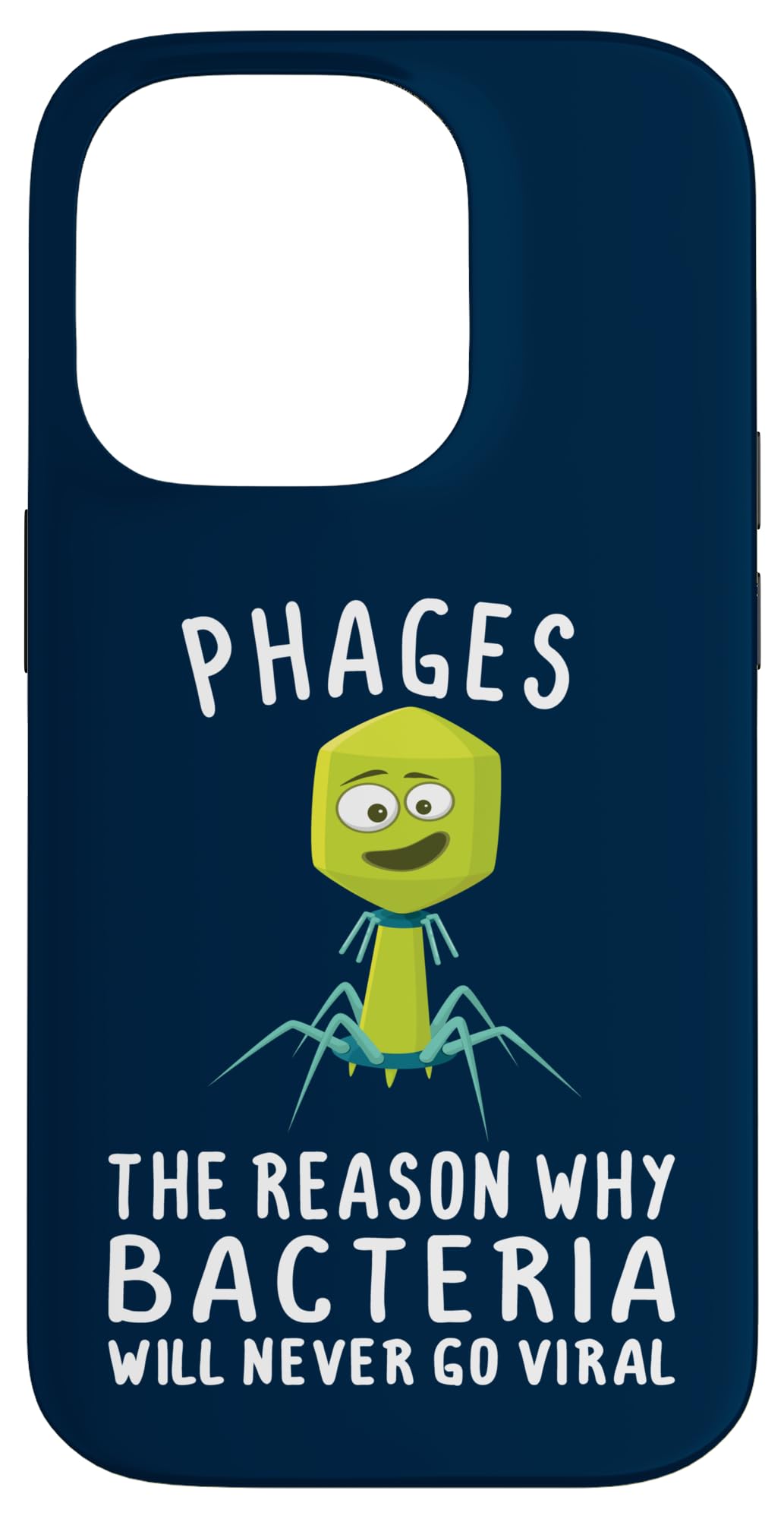 ファージ バクテリアが決してウイルス性バクテリオファージに行かない理由 スマホケース iPhone 14 Pro 用