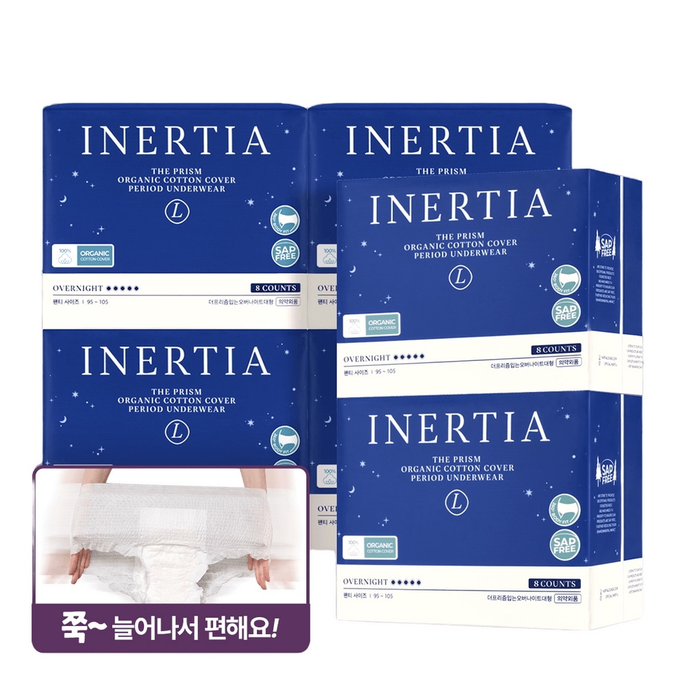 [カイスト博士PICK] [6パック] インナーシア ザ プリズム 着る オーバーナイト 8p