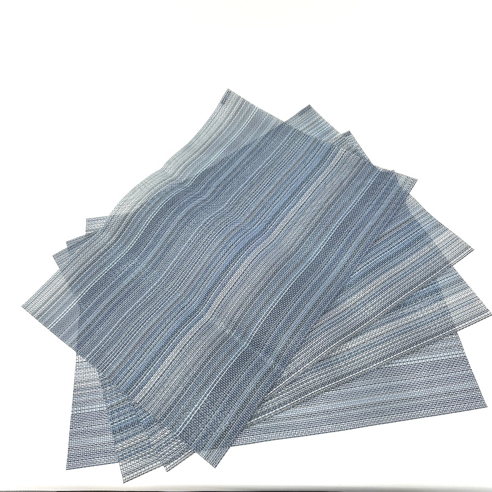 CHILEWICH チルウィッチ 雑貨 ランチョンマット 4枚組 プレートマット ランチョンマット テーブルランナー テーブルクロス テーブルウェア テーブルマット ダイニングウェア ビニール ブルー