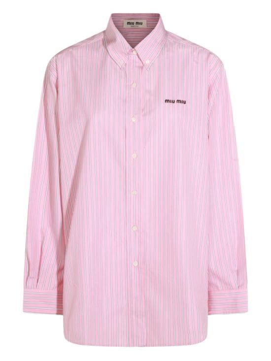 MIU MIU Women Shirts MK2007 180UF0028 Rosa